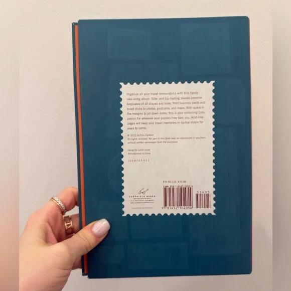 ❤️ Travel Stub Diary - Scrapbook, travel memory journal / book - Picture 4 of 4